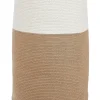 Cesto De Algodao Creme E Branco Ardesen