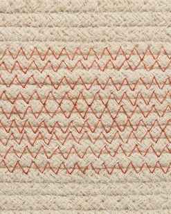 Cesto Em Algodao Creme Claro Silopi