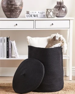 Cesto Em Algodao Preto Silopi