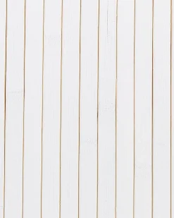 Cesto Em Madeira De Bambu Branca 60 Cm Komari