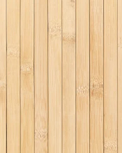 Cesto Em Madeira De Bambu Clara 60 Cm Badulla