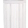 Cesto Em Madeira De Bambu Branca 60 Cm Matara