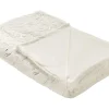 Cobertor Creme E Dourado 130 X 180 Cm Godavari
