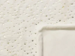 Cobertor Creme E Dourado 130 X 180 Cm Alazeya