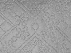Colcha Com Relevo Cinzenta 220 X 240 Cm Alamut