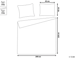 Colcha Com Relevo E Duas Almofadas Taupe 200 X 220 Cm Shush