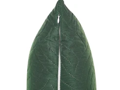 Colcha Com Relevo E Duas Almofadas Verdes 140 X 210 Cm Babak