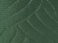 Colcha Com Relevo E Duas Almofadas Verdes 140 X 210 Cm Babak