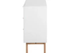 Comoda Com 3 Gavetas Branca Salem