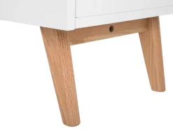 Comoda Com 3 Gavetas Branca Salem