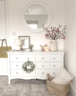 Comoda Com 6 Gavetas Branca Winchester