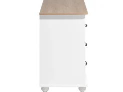 Comoda Com 3 Gavetas Branca Everett
