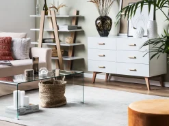 Comoda Com 6 Gavetas Branca Newark Ii