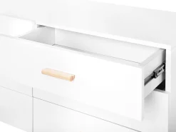 Comoda Com 6 Gavetas Branca Newark Ii