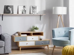 Comoda Com 4 Gavetas Castanha Irvine