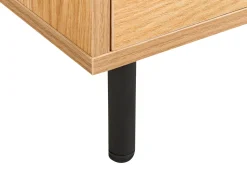 Comoda Com 4 Gavetas Cor De Madeira Clara Nikea