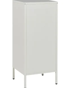 Comoda Com 3 Gavetas Em Metal Branco Wostok