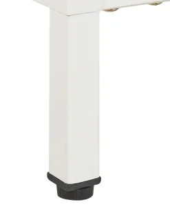 Comoda Com 3 Gavetas Em Metal Branco Wostok