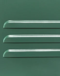 Comoda Com 4 Gavetas Em Metal Verde Enago