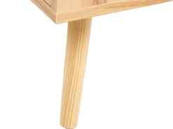 Comoda Com 4 Portas Em Rattan Castanho Claro Perote