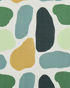 Conjunto 2 Cadeiras De Jardim Madeira Clara E 2 Lonas Cinzentas E Padrao Geometrico Cine