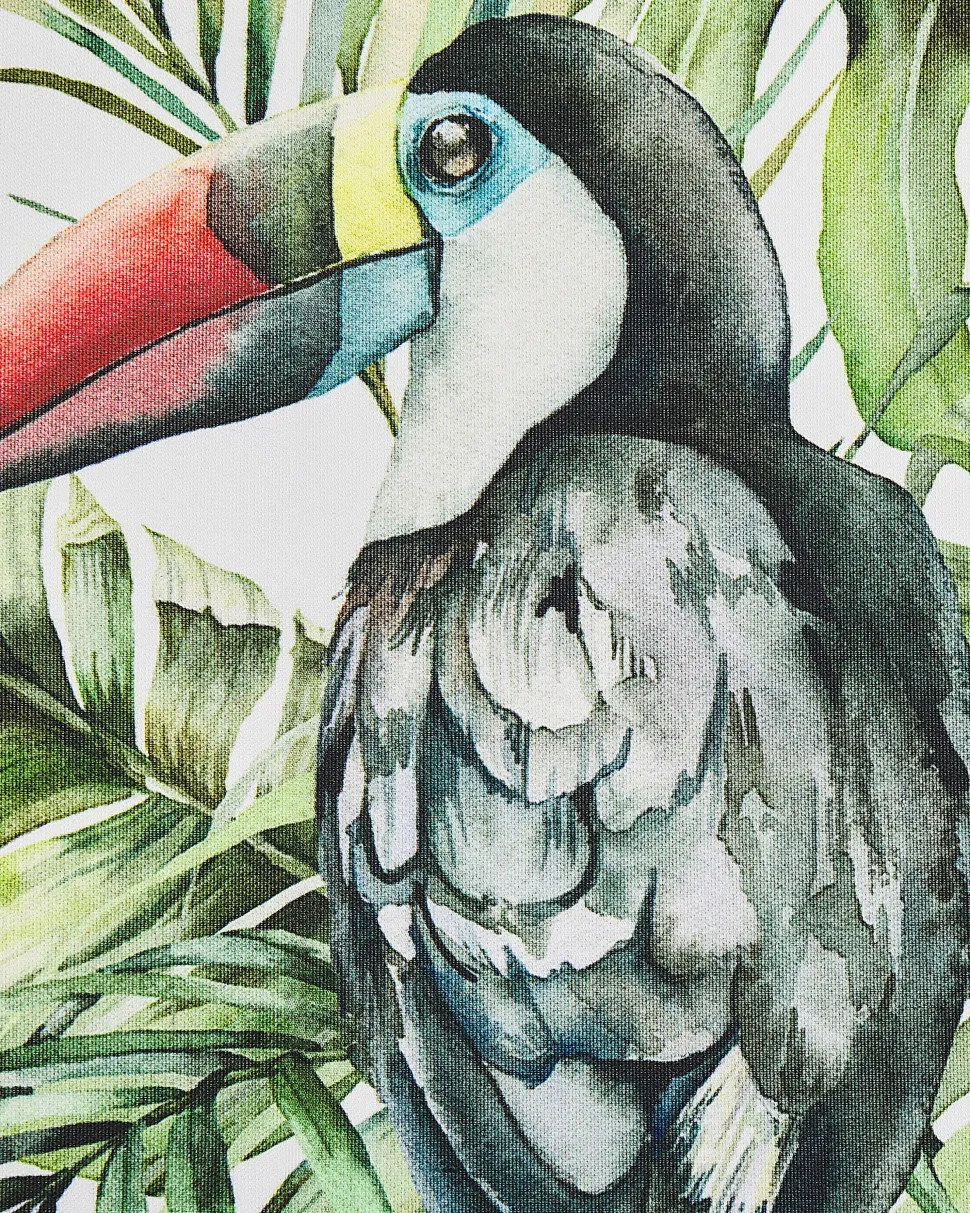 Conjunto 2 Cadeiras Madeira Clara E 2 Lonas Cinzentas E Padrao Tucano Cine