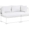 Conjunto Capas De Almofadas Creme Noto