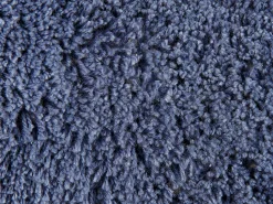Conjunto De 2 Almofada Com Bordado Em Algodao Creme E Azul 35 X 55 Cm Lupinus