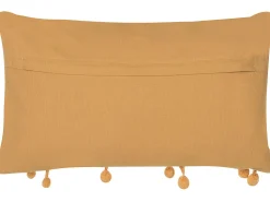 Conjunto De 2 Almofadas Amarelas 30 X 50 Cm Ayroor