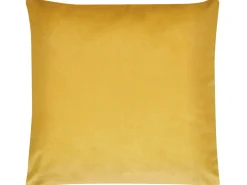 Conjunto De 2 Almofadas Amarelas 45 X 45 Cm Pinus