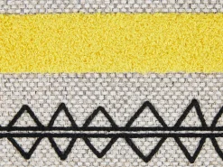 Conjunto De 2 Almofadas Bordadas Multicolor 45 X 45 Cm Taxus