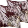 Conjunto De 2 Almofadas Bordeaux 45 X 45 Cm Calla