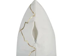 Conjunto De 2 Almofadas Brancas 45 X 45 Cm Alyssum