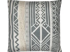 Conjunto De 2 Almofadas Cinzentas 45 X 45 Cm Laurus