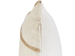 Conjunto De 2 Almofadas Creme 45 X 45 Cm Licuala