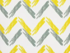 Conjunto De 2 Almofadas De Jardim Zig-Zag Multicolor 45 X 45 Cm Affile