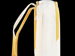 Conjunto De 2 Almofadas De Assento Amarelo E Branco Terni