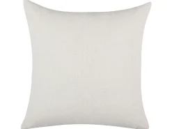 Conjunto De 2 Almofadas Decorativas Creme Com Flores 45 X 45 Cm Arbor