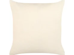 Conjunto De 2 Almofadas Decorativas Creme E Azul 45 X 45 Cm Rivina