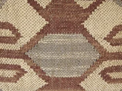 Conjunto De 2 Almofadas Decorativas Em Juta Multicolor 30 X 50 Cm Urpad
