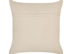 Conjunto De 2 Almofadas Decorativas Em Algodao Laranja 45 X 45 Cm Deutzia