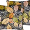 Conjunto De 2 Almofadas Decorativas Multicolor 45 X 45 Cm Lagurus