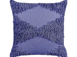 Conjunto De 2 Almofadas Decorativas Em Algodao Violeta 45 X 45 Cm Rhoeo