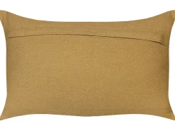 Conjunto De 2 Almofadas Decorativas Em Juta Multicolor 30 X 50 Cm Cumbum