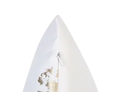 Conjunto De 2 Almofadas Decorativas Brancas 45 X 45 Cm Goldenrod