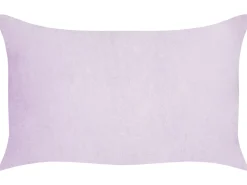 Conjunto De 2 Almofadas Decorativas Em Bombazine Violeta 47 X 27 Cm Millet
