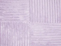 Conjunto De 2 Almofadas Decorativas Em Bombazine Violeta 47 X 27 Cm Millet
