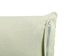 Conjunto De 2 Almofadas Decorativas Em Veludo Verde 45 X 45 Cm Rungia