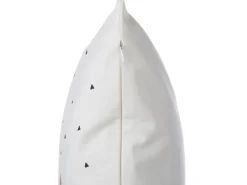 Conjunto De 2 Almofadas Decorativas Brancas Com Estampa De Ananas 45 X 45 Cm Yasmin