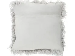 Conjunto De 2 Almofadas Decorativas Cinzentas Claras 45 X 45 Cm Cide